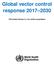 Global vector control response Third draft (Version 3.1) for online consultation