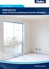 TECHNICAL ADVICE. PREPARATION Levels of finish for plasterboard and their decoration