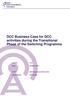 DCC Business Case for DCC activities during the Transitional Phase of the Switching Programme