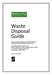 Waste Disposal Guide