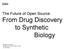 From Drug Discovery to Synthetic Biology