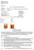 MSDS# Section 1 - Chemical Product and Company Identification S71957, S719571, S75257, S80049, L18-500, L , L27-1LB, L27-1RL