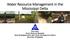 Water Resource Management in the Mississippi Delta