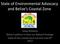 State of Environmental Advocacy and Belize s Coastal Zone