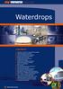 Since Waterdrops. A newsletter of the Verwater Group March 2014