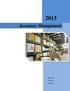 Inventory Management. Brad Fink CIT 492 4/4/2013