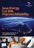 Save Energy, Cut Bills, Improve Reliability policy priorities for an energy efficient Australia