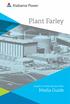 Plant Farley. Joseph M. Farley Nuclear Plant. Media Guide
