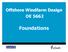 Offshore Windfarm Design OE Foundations