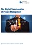 The Digital Transformation of People Management