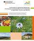 Conservation of Agricultural Biodiversity, Development and Sustainable Use of its Potentials in Agriculture, Forestry and Fisheries
