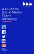 A Guide to Social Media Team