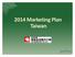 2014 Marketing Plan Taiwan