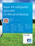 Bayer 04 safeguards data with CA ARCserve Backup