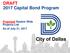 DRAFT 2017 Capital Bond Program. Proposed System Wide Projects List As of July 21, 2017
