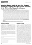 article May 2008 Vol. 10 No. 5 BACKGROUND AND HISTORY DEFINITION OF LABORATORIES