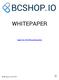 WHITEPAPER. Apply for PreTGE participation