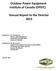 Outdoor Power Equipment Institute of Canada (OPEIC) Annual Report to the Director 2013