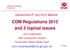 CDM Regulations 2015 and 2 topical issues