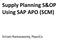 Supply Planning S&OP Using SAP APO (SCM) Sriram Ramaswamy, PepsiCo