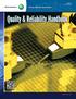 Table of Contents. Quality & Reliability Handbook. Page 2