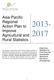 Asia-Pacific Regional Action Plan to Improve Agricultural and Rural Statistics