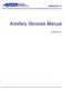 Ancillary Services Manual. October 2017