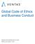 Global Code of Ethics and Business Conduct