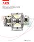 FDA COMPLIANT SOLUTIONS AIR OPERATED DOUBLE DIAPHRAGM PUMPS