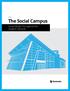 GUIDE The Social Campus. Social Media Throughout the Student Lifecycle