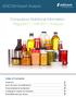 Compulsory Nutritional Information Regulation 1169/2011 Analysis