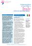 Italy. Implementation of the EPBD in STATUS IN DECEMBER 2014 AUTHORS. NATIONAL WEBSITE  1.