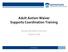 Adult Autism Waiver Supports Coordination Training