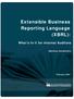 Extensible Business Reporting Language (XBRL):