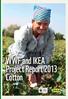WWF and IKEA Project Report Cotton. Photo Anders Envall, Vingaland WORKING WITH IKEA ON COTTON AND FORESTS