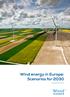 Wind energy in Europe: Scenarios for 2030