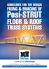 Posi-STRUT FLOOR & ROOF TRUSS SYSTEMS FIXING & BRACING OF GUIDELINES FOR THE DESIGN JANUARY 2007