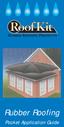 Rubber Roofing Pocket Application Guide