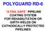 POLYGUARD RD-6 A FAIL SAFE PIPELINE COATING SYSTEM FOR REHABILITATION OR GIRTH WELDS ON CATHODICALLY PROTECTED PIPELINES