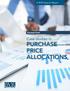 Case studies in PURCHASE PRICE ALLOCATIONS