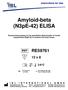 Amyloid-beta (N3pE-42) ELISA