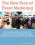 The New Face of Event Marketing