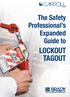 The Safety Professional s Expanded Guide to LOCKOUT TAGOUT