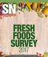 SPECIAL REPORT FRESH FOODS SURVEY
