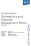Information Governance and Records Management Policy March 2014