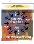 CATEGORY STRATEGIES AND