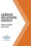 LABOUR RELATIONS AGENCY