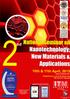 Nanotechnology: New Materials & Applications. National Seminar on. 10th & 11th April, Department of Civil Engineering ITM Universe, Vadodara
