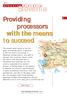 Slovenia. Providing. processors with the means to succeed
