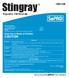 Stingray Aquatic Herbicide